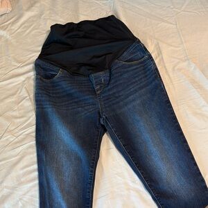 Maternity jeans- over the belly, skinny
